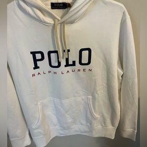 I am selling a white polo Ralph Lauren hoodie, Brand New.